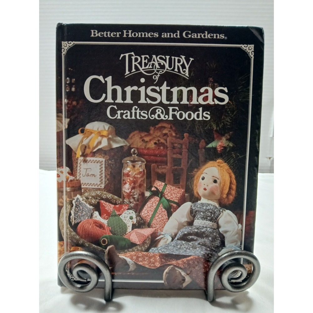 Treasury of Christmas Crafts and Foods Better Homes and Gardens 1980 Vintage